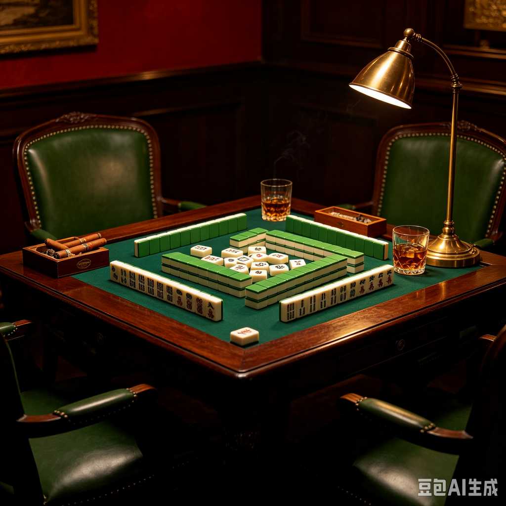 cute mini mahjong tiles set