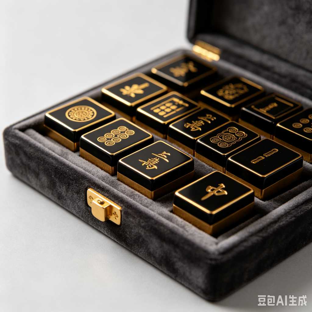classic design mahjong set gift