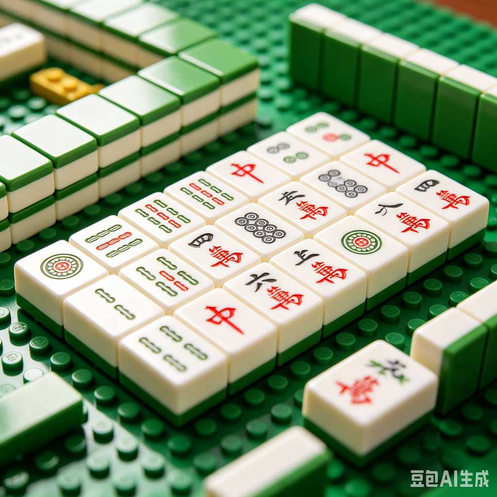 classic color mahjong tiles