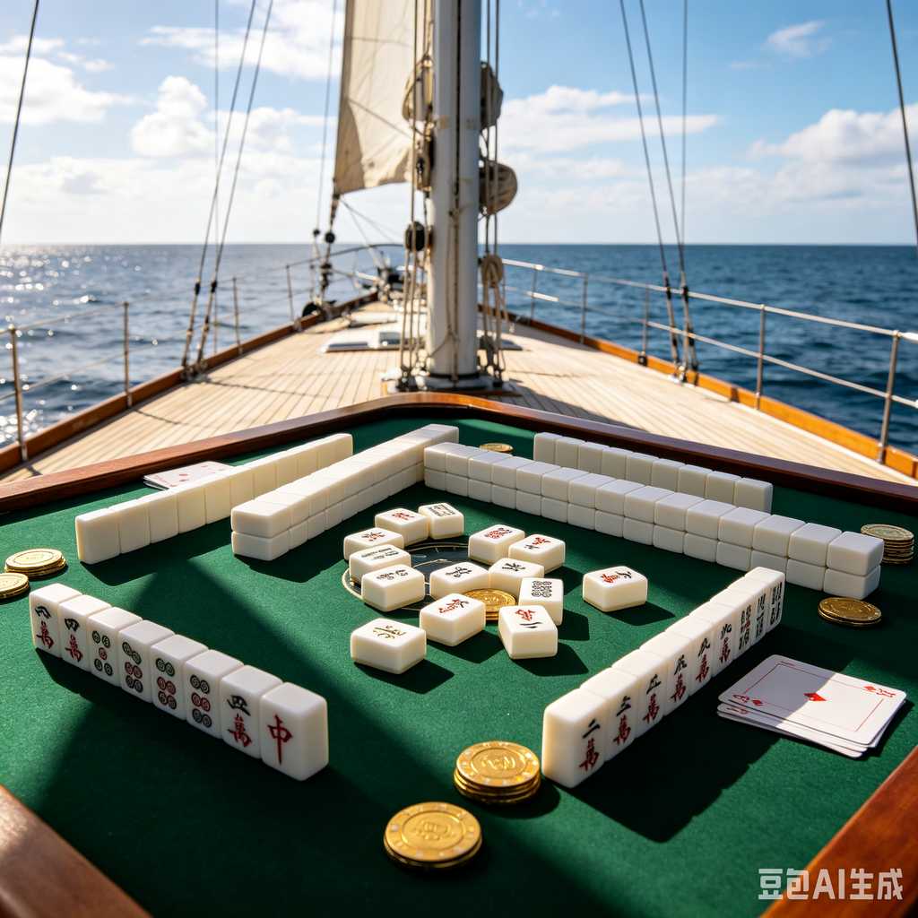 transparent acrylic mahjong set
